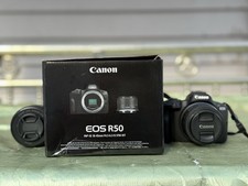 Canon EOS R50 w/ RF-S 18-45mm Kit Lens + RF 5...