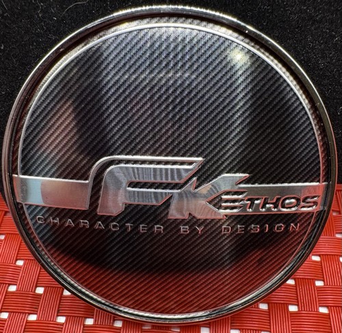 FK Ethos Custom Alloys Chrome Wheel Rim Hubcap Hub Cover Center Cap 087 - Picture 1 of 4