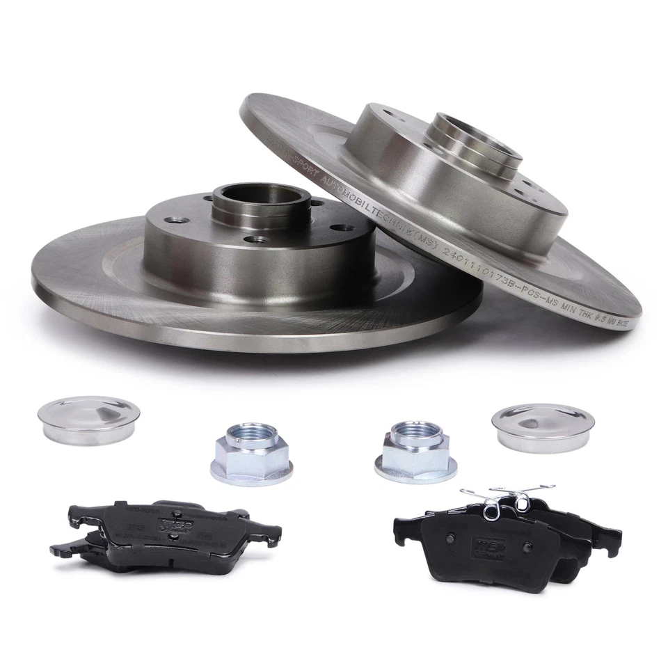 Kit disques + plaquettes arrière pour RENAULT LAGUNA III (Grandtour) - Photo 3/4