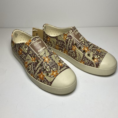 Disney Native Moana Slip On Shoes Waterproof Mens 7 Womens 9 NEW