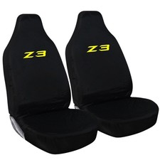 Fits BMW Z3 In Yellow - Front Car Seat Covers - Heavy Duty & 100% Waterproof