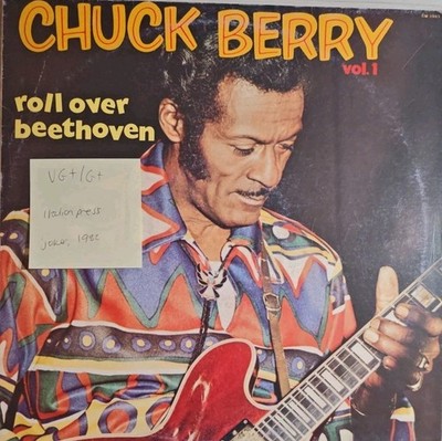 Chuck Berry Vol. 1 Roll Over Beethoven Vinyl Record VG+/VG+ SM3983 1982