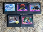 Lot of 5 Sega Game Gear Games Cartridges Only Batman, Sonic 2, Untested