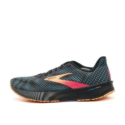 Brooks Herren Hyperion Tempo Sportschuh EU 45.5 Schwarz Blau Orange Pink Top
