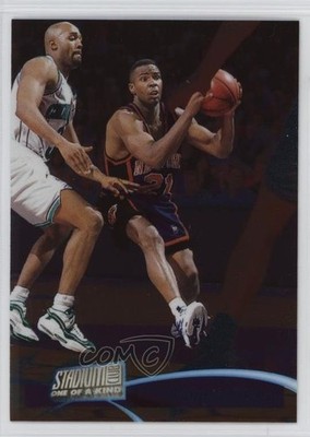 1997-98 Topps Stadium Club One of a Kind 37/150 Charlie Ward #72 a8r