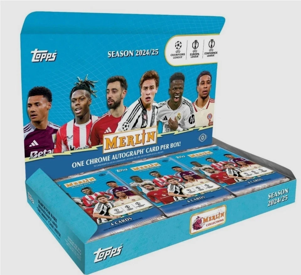 LEGACY COMICS LLC 2024-25 Topps MERLIN UCC Hobby Box NEW