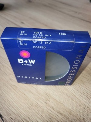 B + W Filter Digital 106 E ND 1,8 64x Coated 67mm Slim