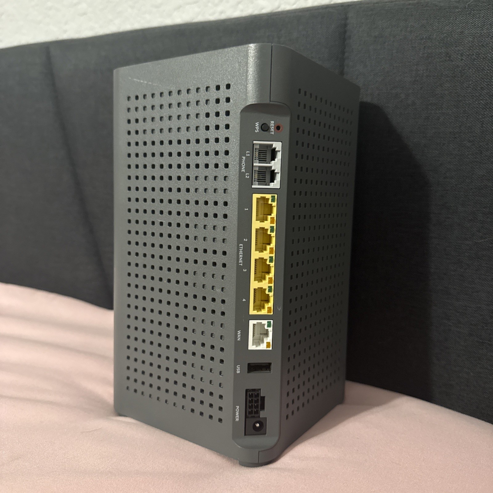 Calix GigaSpire BLAST u6.1 GS4220E WiFi 6 Router/Modem Gateway w/Cord ...