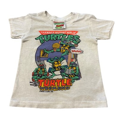 VTG Teenage Mutant Ninja Turtles Mirage Studios 1988 TMNT Shirt Youth S Weekend