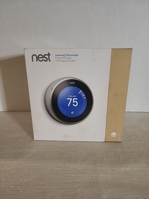 GOOGLE NEST LEARNING THERMOSTAT T3007ES (DDP005700)