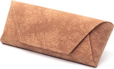 Glasses Case Hard Shell Light Portable Eyeglass Case PU Leather Sunglasses Case