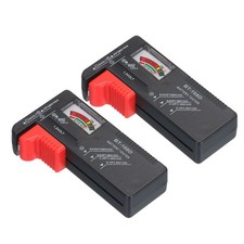 Universal Battery Testers, 2Pcs BT-168 Battery Volt Checker for Multi-size Model