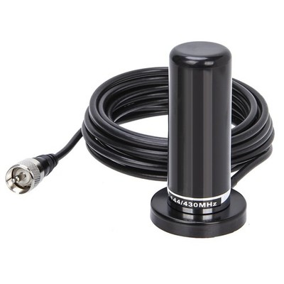 Mini Dual Section Car Walkie talkie Antenna UHF/VHF PL259 Radio Antenna RG58