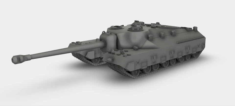 MODELLDEPOT.DE Super Heavy Tank T28 (GMC T95) Panzer WW2 Bausatz Kit 3D Druck 1:87 - 1:35