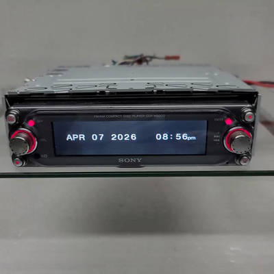 SONY CDX-M9900 FM/AM CAR Audio Compact Disc Player TESTED WORKS