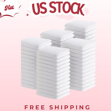 100 pcs cotton washcloths 12x12 in, 100 ring spun cotton
