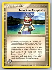 Team Aqua Conspirator - 77/95 - EX Team Magma vs Team Aqua - Pokémon TCG on eBay