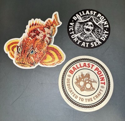 Ballast Point Brewing Co   Beer Coaster San Diego CA