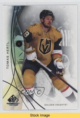 2024-25 Upper Deck SP Game Used Tomas Hertl #116 READ 3ut