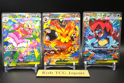 ポケモンカード MEGA MEGANIUM EMBOAR FERALIGATR Mega Meganium Emboar Feraligatr ex SAR 761/742 762/742 763/742