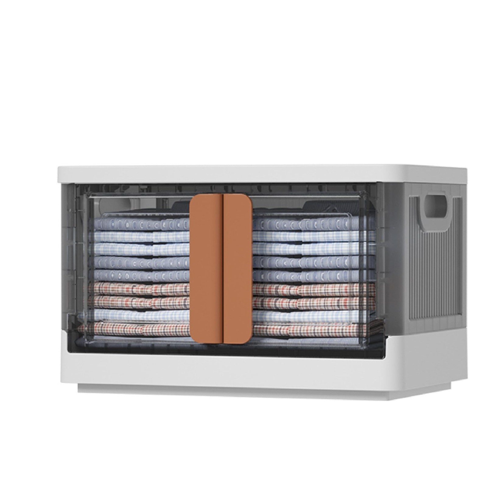 Замечательный складной контейнер для хранения на колесиках объемом 8,5 галлона/33,8 литра