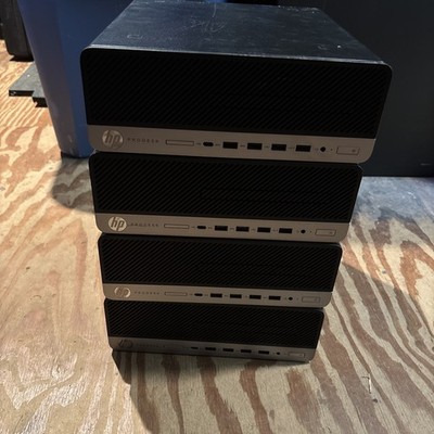 Lot (4) HP ProDesk 600 G3 SFF Business PC Barebones Chassis No CPU RAM HDD Parts
