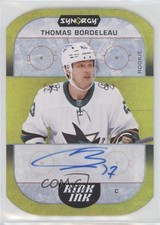 2022-23 Upper Deck Synergy Rink Ink Rookies Thomas Bordeleau #RIR-BO Auto ba4
