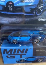 1/64 Mini GT #266 Bugatti Vision Gran Turismo Blue Limited Edition MGT00266