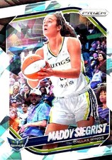 2025 Panini Prizm WNBA - Ice Prizms #50 - Maddy Siegrist - Dallas Wings NM