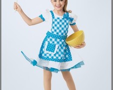 Weissman What Baking Can Do Diner Themed Checkered Apron Dance Costume 10667 IC