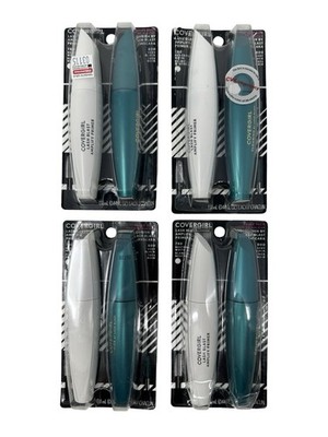 4-Pack COVERGIRL Lash Blast Amplify Primer 780 Flourish Mascara 800 Very Black