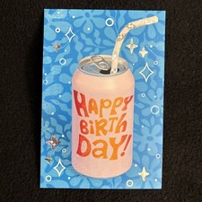 LIQUIDATING-Hallmark Birthday Greeting Note Card &ldquo;Happy Birthday&hellip;&rdquo;