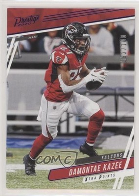 2020 Panini Prestige Xtra Points Purple 92/100 Damontae Kazee #91 oc3