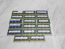 Lot of 17 8GB DDR3L-1600 PC3L-12800S Laptop SODIMM RAM Mixed Brands