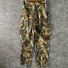 Hunting Cargo Pants Boys Medium 24/24 Realtree Camo Adjustable Waist