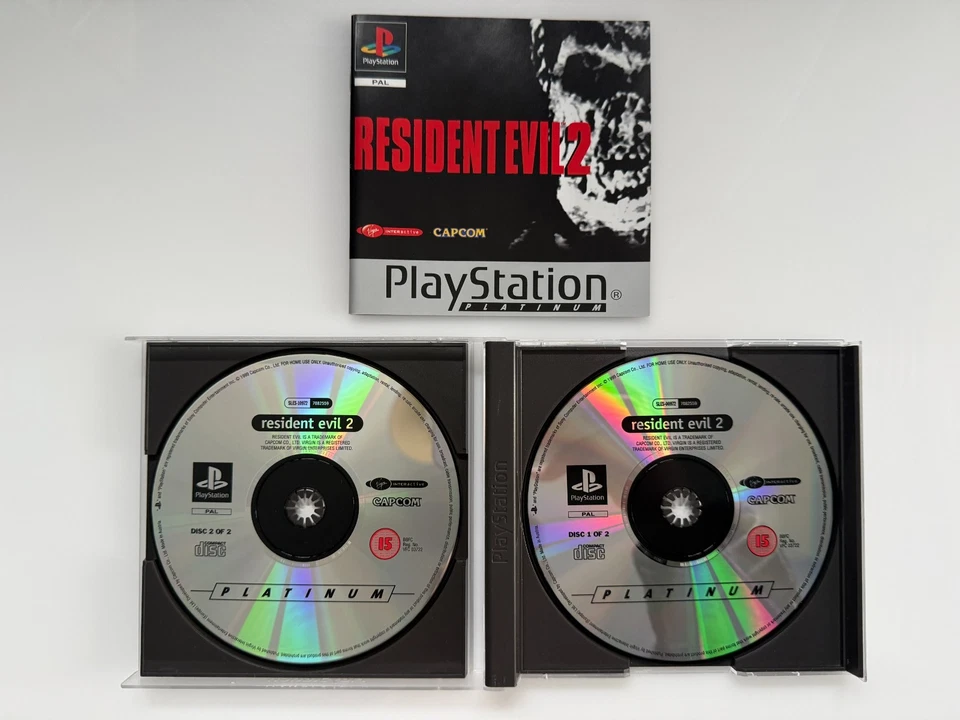 Resident Evil 2 PS1 Platinum - UK PAL VGC CIB with Natural Disc's - Tracked - Image 4 of 4