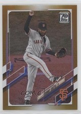 2021 Topps Gold Foil Johnny Cueto #268 n1u