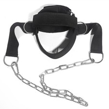 Head Harness Exercise Builder Muscles Stronger Webbing Strap Chain Strap Core