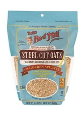 Bob's Red Mill Steel Cut Oats, 24oz (Pack of 1) - Non GMO, Whole Grain, Vegan,