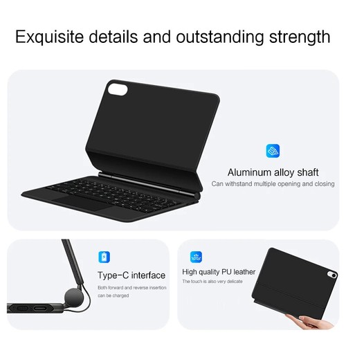 Magic Keyboard iPad Pro 11" 12.9" /10th Gen Air 45 Smart Cover Magnetic light UK - Picture 4 of 18