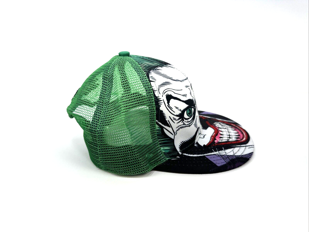 Joker Hat Snapback Batman Trucker Cap DC Comic Super Villain | eBay