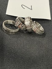 Assorted Hawaiian Rings. No Inside Markings. See pics. Size: 9, 11, 11 11
