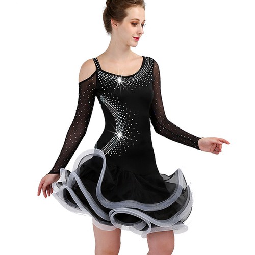 NEU Latino salsa Kleid TanzKleid LatinaKleid Latein Kleid Turnierkleid#F332 - Picture 16 of 24