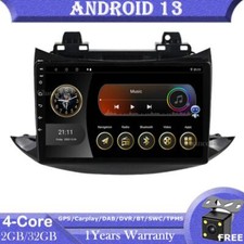 Autoradio 9" Android 13 Carplay Navigazione GPS DAB BT o Chevrolet Trax 2013-2020