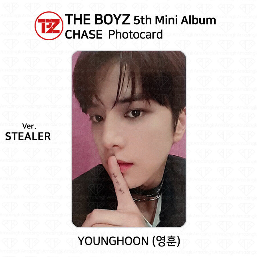 THE BOYZ 5th Mini Album Chase Official Photocard Stealer Version KPOP K-POP
