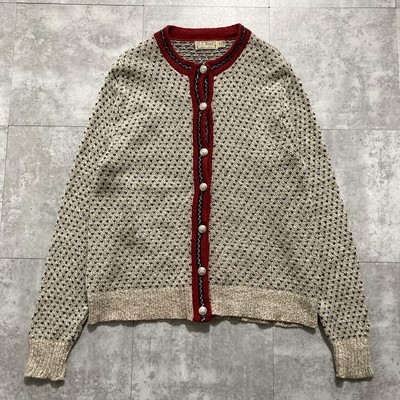 L.L.Bean Birdseye Tyrolean Cardigan Sweater Made in USA | eBay