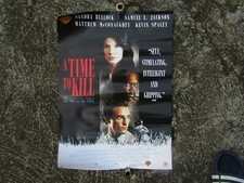 Vintage movie poster - A time to Kill - 23 x 16.5 inch - 1990's