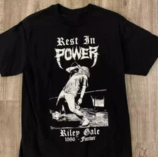 Riley Gale rest in Power Trip band Black T-Shirt Unisex, Short SLeeve 