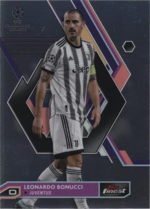 2022-23 Topps Finest UEFA Club Competitions Leonardo Bonucci #55 - 1 of 1