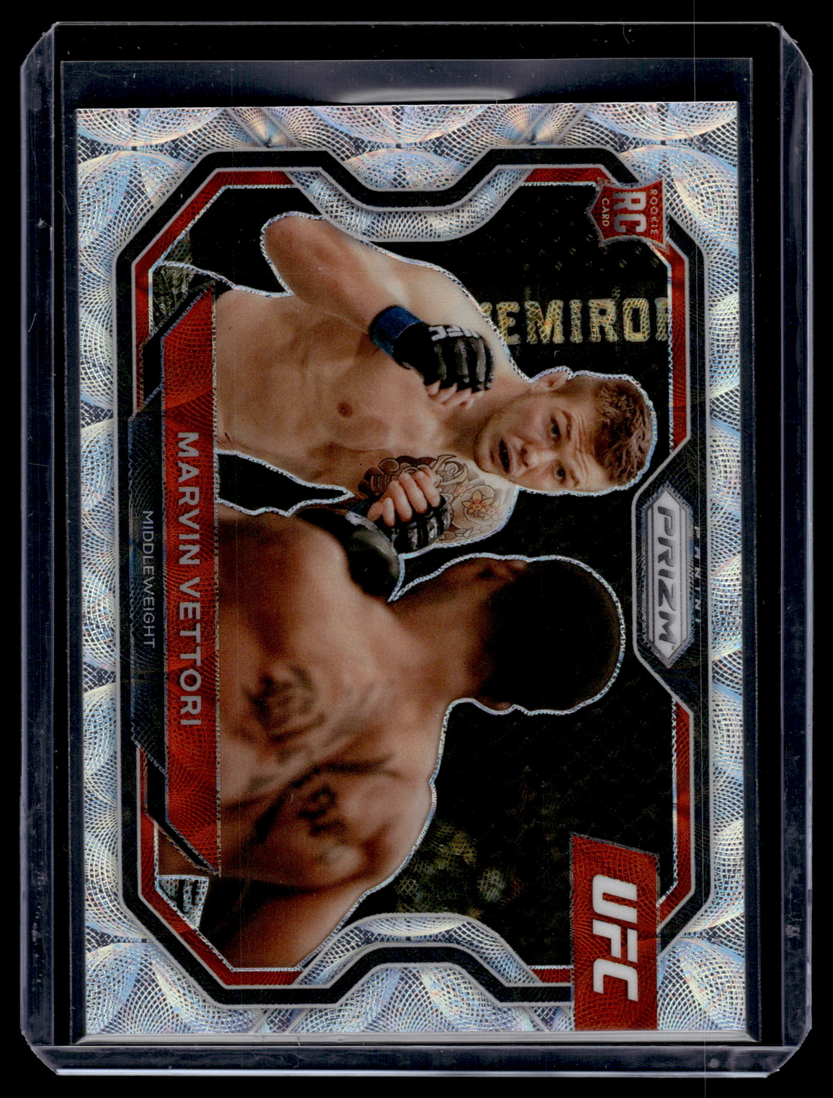 Marvin Vettori 2021 Panini Prizm UFC Premium Box Set Scope Card 99/99 #143